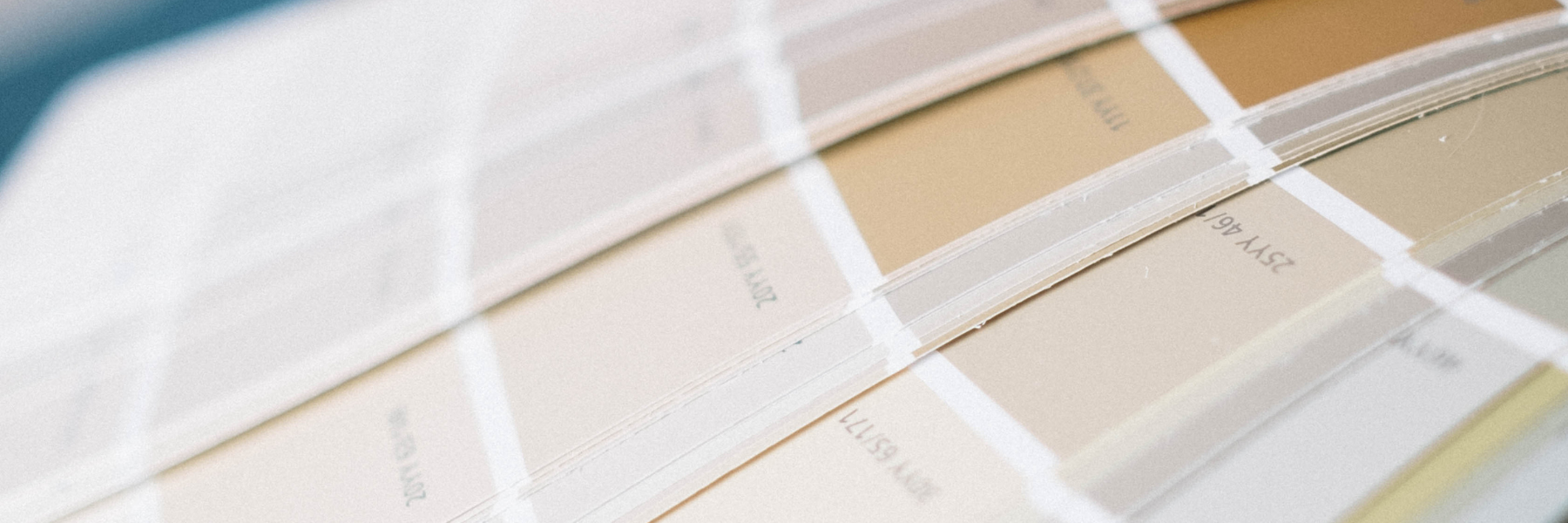 Paint swatches.