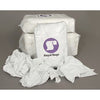 Reclaimed Textiles Co 138-305-04.00 Wiping Cloths, Knit White 4 lb.