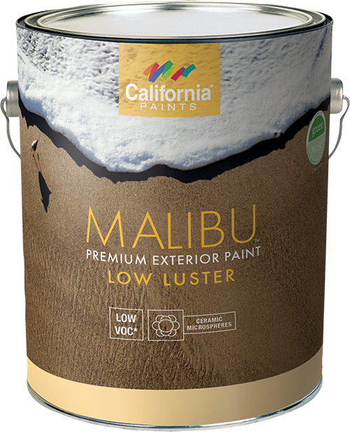 California Paint Malibu Premium Exterior Paint Pastel Tint Base, 1 Gallon Gray Seal