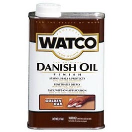 Danish Oil Finish, Golden Oak, 1-Gallon