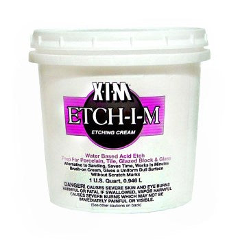 X I M 44082 Etch-I-M Etching Cream, Quart