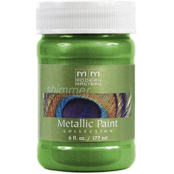 Modern Masters ME706-06 Metallic Paint, Green Apple 6 Ounce