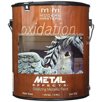 Modern Masters ME-208-GAL Metal Effects Reactive Paint, Iron ~ Gallon