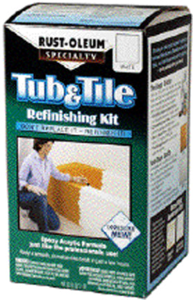 ALMOND TUB TILE KIT