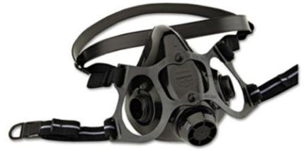 RESPIRATOR HALF MASK MEDIUM