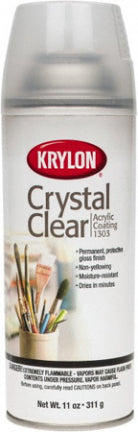CRYSTAL CLEAR SPRAY COATINGS 11 OZ