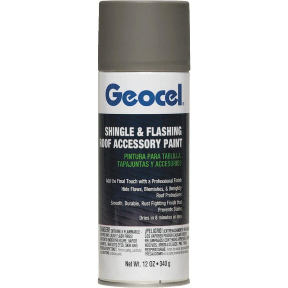Geocel Weathered Wood Shingle and Flashing Accessory Spray Paint
