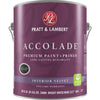Pratt & Lambert Accolade Premium 100% Acrylic Paint & Primer Velvet Interior Wall Paint, Bright White Base, 1 Gal.