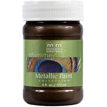 Modern Masters ME525-06 Metallic Paint, English Brown ~ 6 Ounce