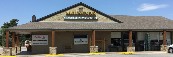 Munger Paint & Wallcovering storefront