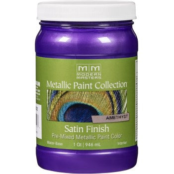 Modern Masters ME79832 Metallic Paint, Amethyst ~ 32 oz.