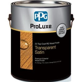 ProLuxe 23 RE Top Coat, Satin Transparent, Cedar, 1-Gallon