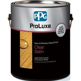 ProLuxe Door & Window Wood Finish, Transparent Satin, Natural, 1-Qt.