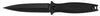Kershaw 4007 Secret Agent  4.40 Spear Point Plain Black Oxide 8Cr13MoV SS FRN Black Handle Fixed